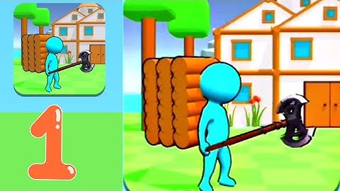 Craftheim - Lumberjack Island - Gameplay Walkthrough Part 1 All Levels (Android & iOS)