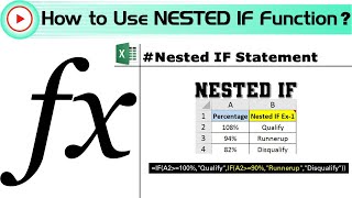 Excel Nested IF function
