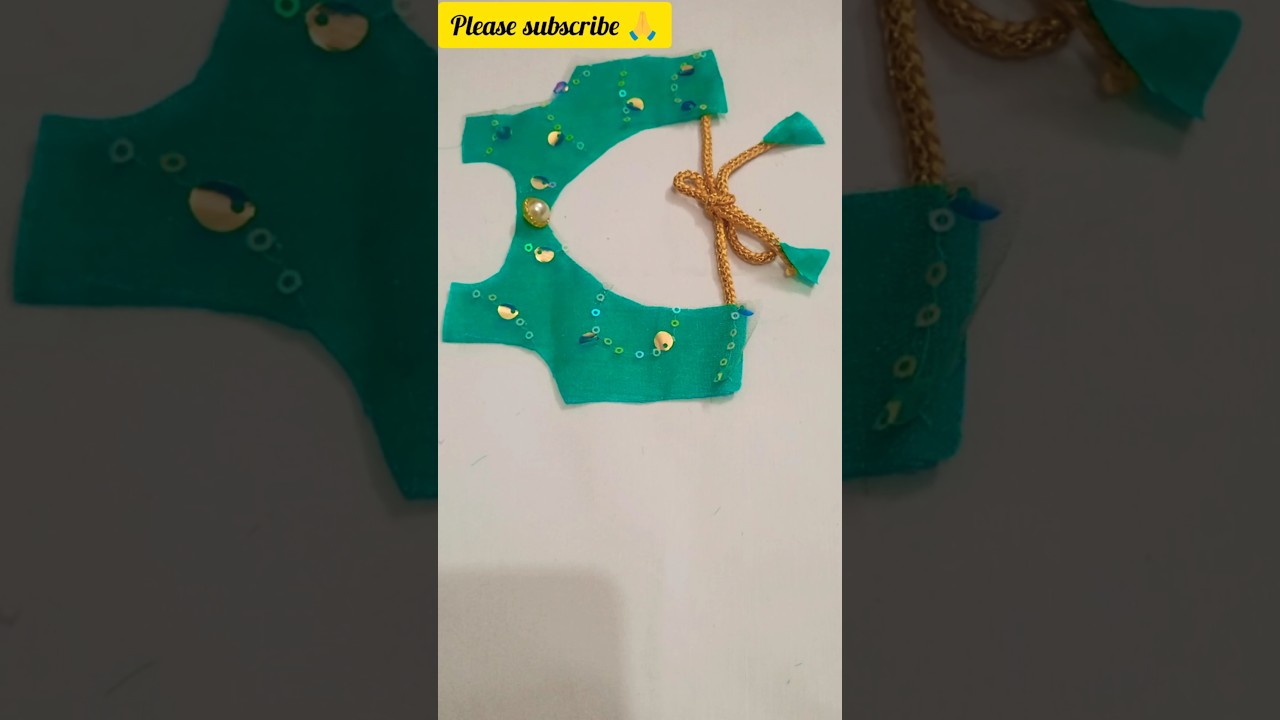 unique back neck design tutorial 