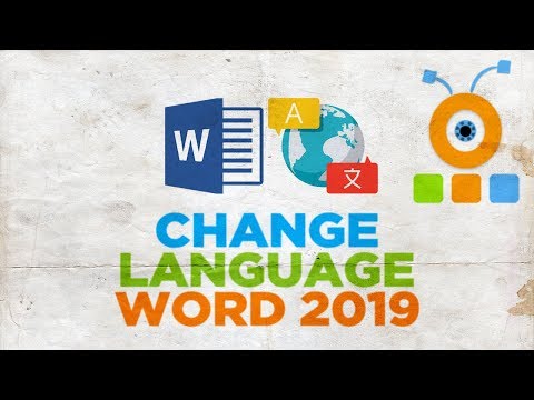 How to Change Language in Word 2019