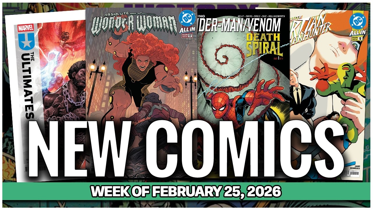 New Comic Book Previews 2/25/2026 - A GIGANTA Week For Comics!