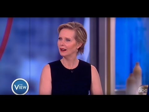 Actress Cynthia Nixon was critical of Gov. Andrew Cuomo on ABC's "The View" in an appearance last year.