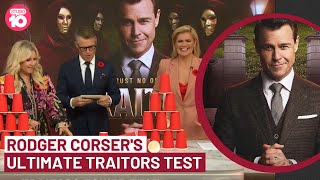 The Traitors: Rodger Corser Puts Our Hosts To The Test | Studio 10