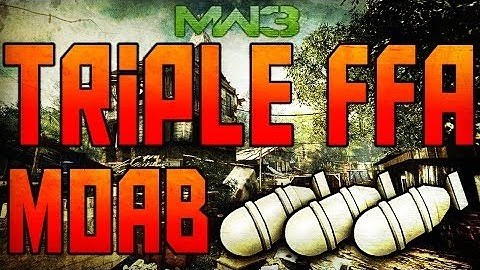 MW3: TRIPLE FFA MOAB on Village (Flawless)