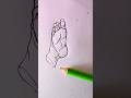 The lazy artist's guide to complex foot angles 🥱✍️ #foryou #drawing #art #shorts #howtodraw #sketch