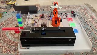 : Arduino Controlled Color sorting robotic arm