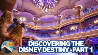 Disney Destiny: First Impressions of Disney Cruise Line's Heroes and Villains Ship - Part 1
