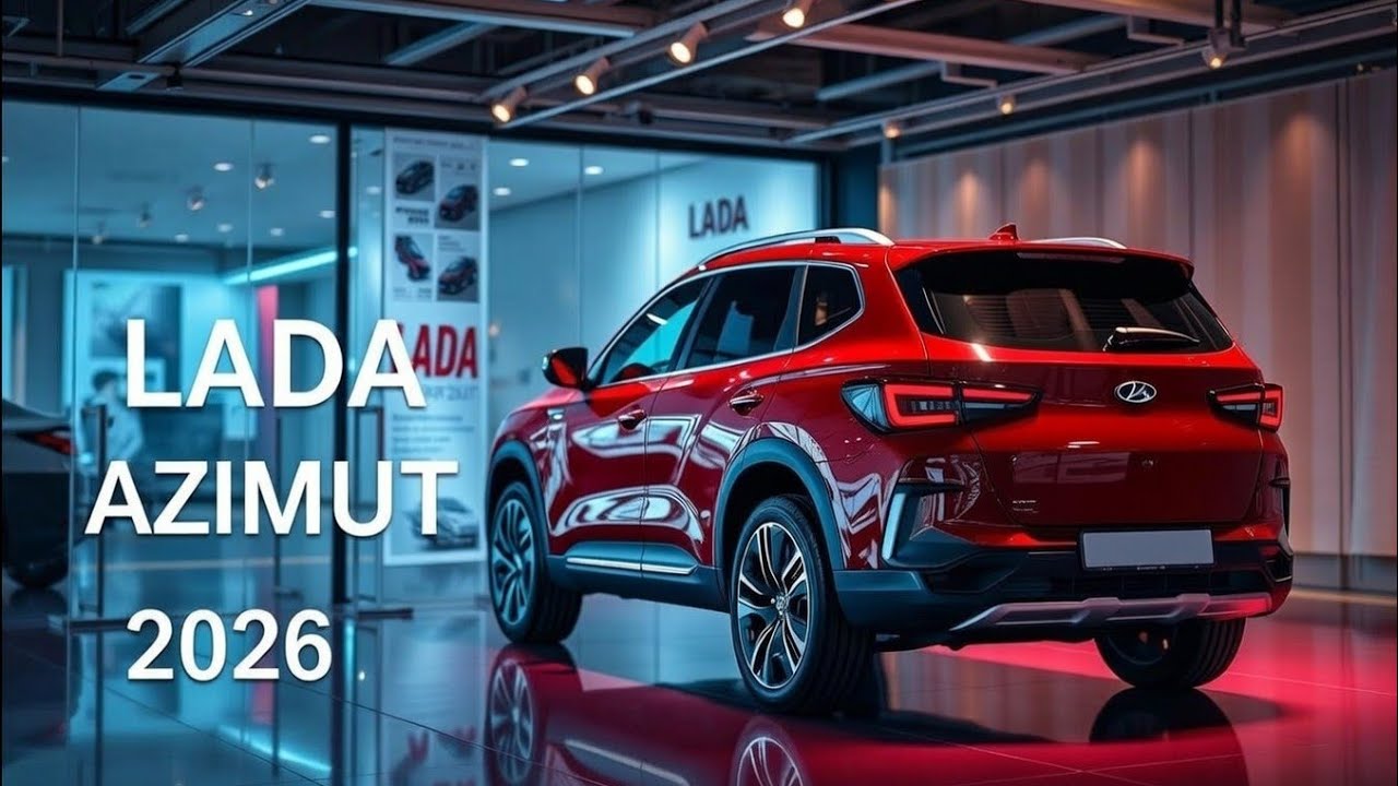 🔥LADA AZIMUT 2026 — Полный обзор нового кроссовера: дизайн, технологии, тест-драйв!🚗