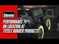 Performance tv on location at steele rubber products