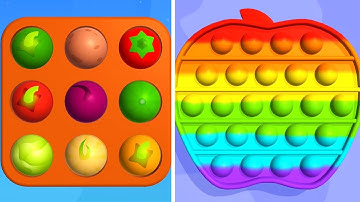 Pop Us! Satisfying and Relaxing ASMR Slicing Gameplay Video