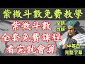 【全新改版】【免費六小時學會紫微斗數】【可切換多國字幕】👉【無名老師】教你如何從零基礎開始自學紫微斗數,快速學會【紫微斗數】並自己論斷命盤!【基礎入門到精通教學】【從宮位星辰四化並教你如何論斷命盤】