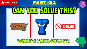 Rebus Puzzle Challenge! Can you get them all right??🧠💡| Part -22
