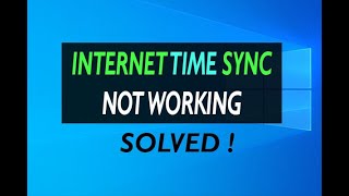 internet time sync not working in windows 10, 11 fix | not updating automatically fixed