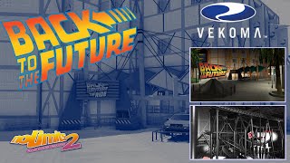 Back To The Future The Ride | Themed Oldschool Vekoma LSM Launch Coaster | NoLimits 2 Professional