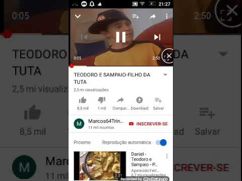 Teodoro e Sampaio - filho da tuta