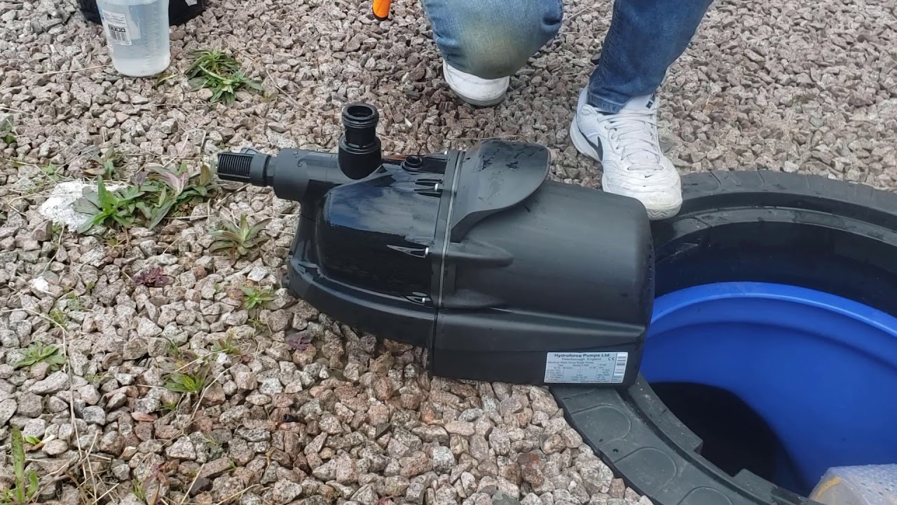 Priming the Hydroforce Submersible Pump Rainwater Harvesting Limited