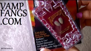 Customized Vampire Fangs From Vampfangs Reviewtutorial