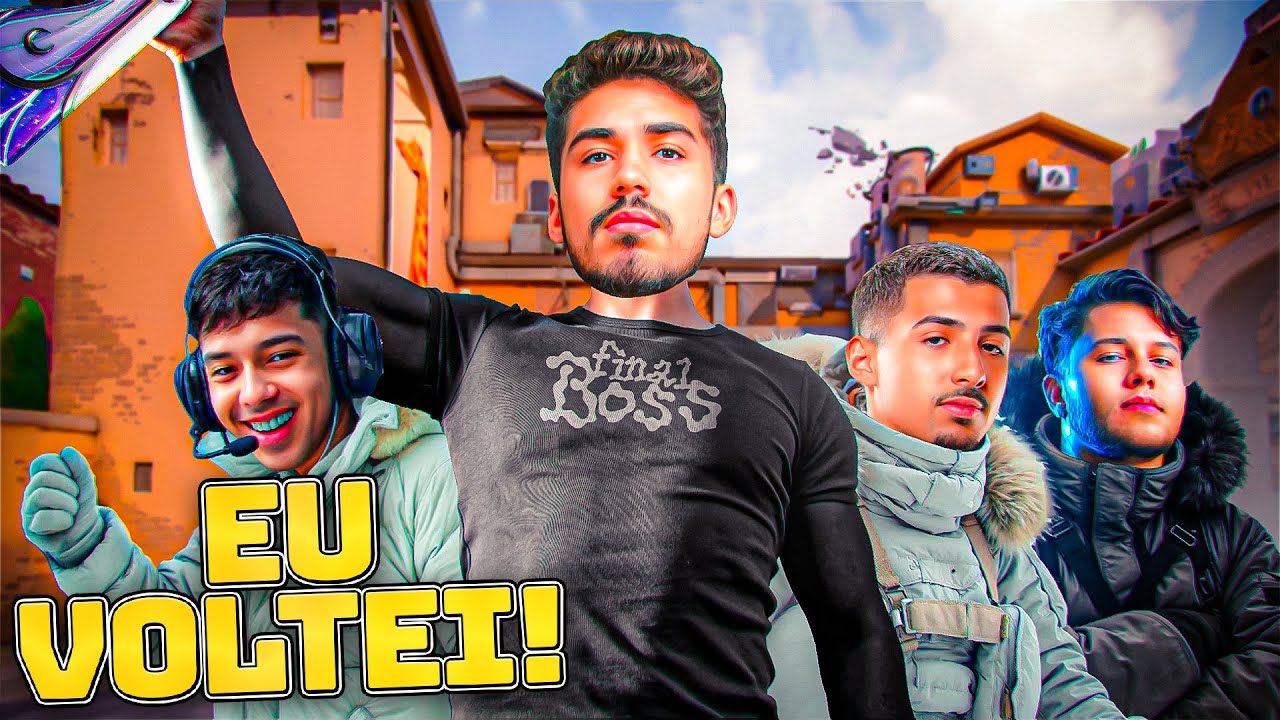 O RETORNO DO FINAL BOSS NA BR! ft. Artzin, Cortezia & Xenom