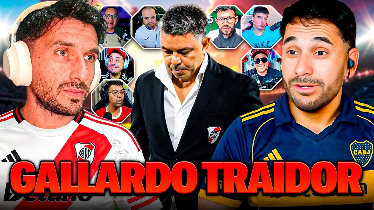 Le SOLTARON  la mano a Gallardo los de RIVER