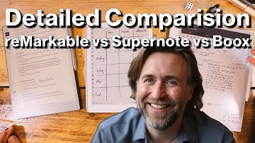 In-Depth Note Taking Comparison - reMarkable vs Supernote vs Boox