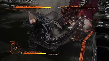 Godzilla ps4 SpaceGodzilla vs Destroyah vs Kiryu