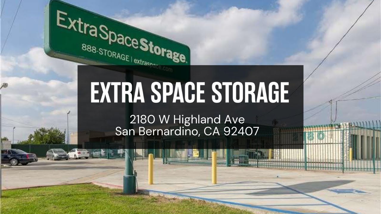 Storage Units in San Bernardino, CA on W Highland Ave Extra Space