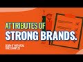 What is brand attribute know attributes of stronger brands pimsquare academy