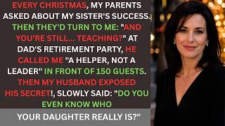 My Parents Humiliated Me at Dad’s Retirement Dinner—Then My Husband Revealed What...