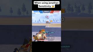 When I use Jonathan gaming sensitivity 😱 #miniatureart #bgmi #jonathansensitivity #jonathangaming