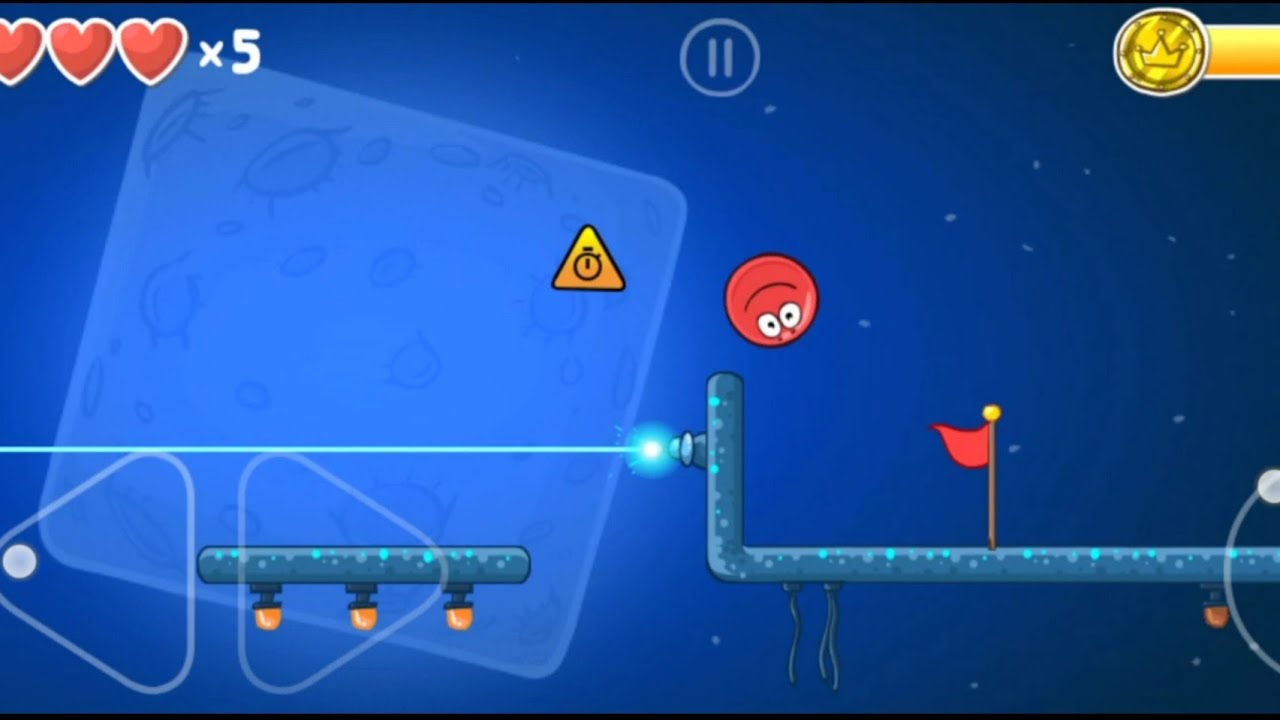 Red Ball 4 Level 54 | BATTLE FOR THE MOON WALKTHROUGH | Gameplay #17