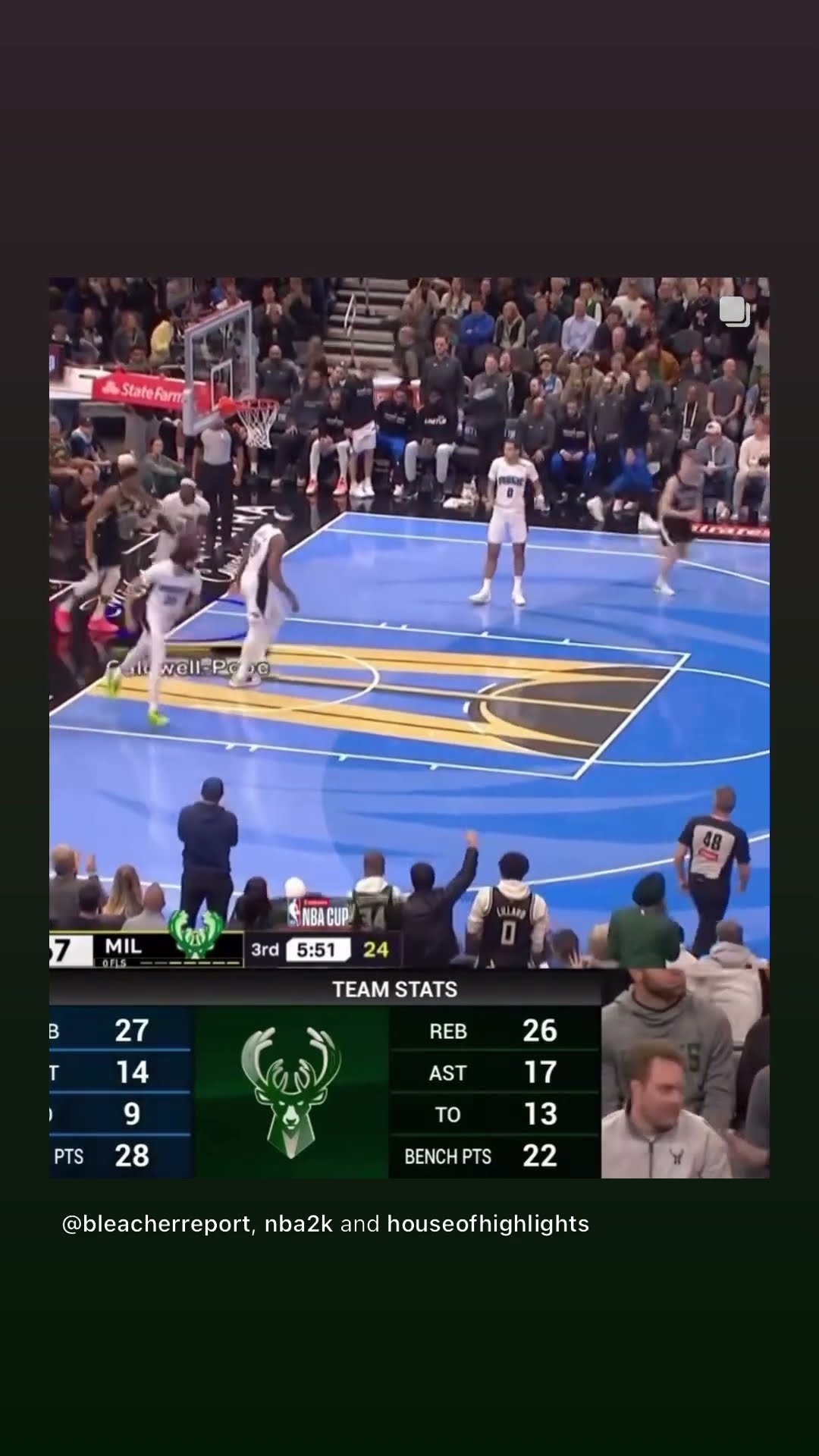Giannis got revenge #hoodnews #GogaBitadze #orlandomagic #bucks #giannisantetokounmpo #dunk #omg
