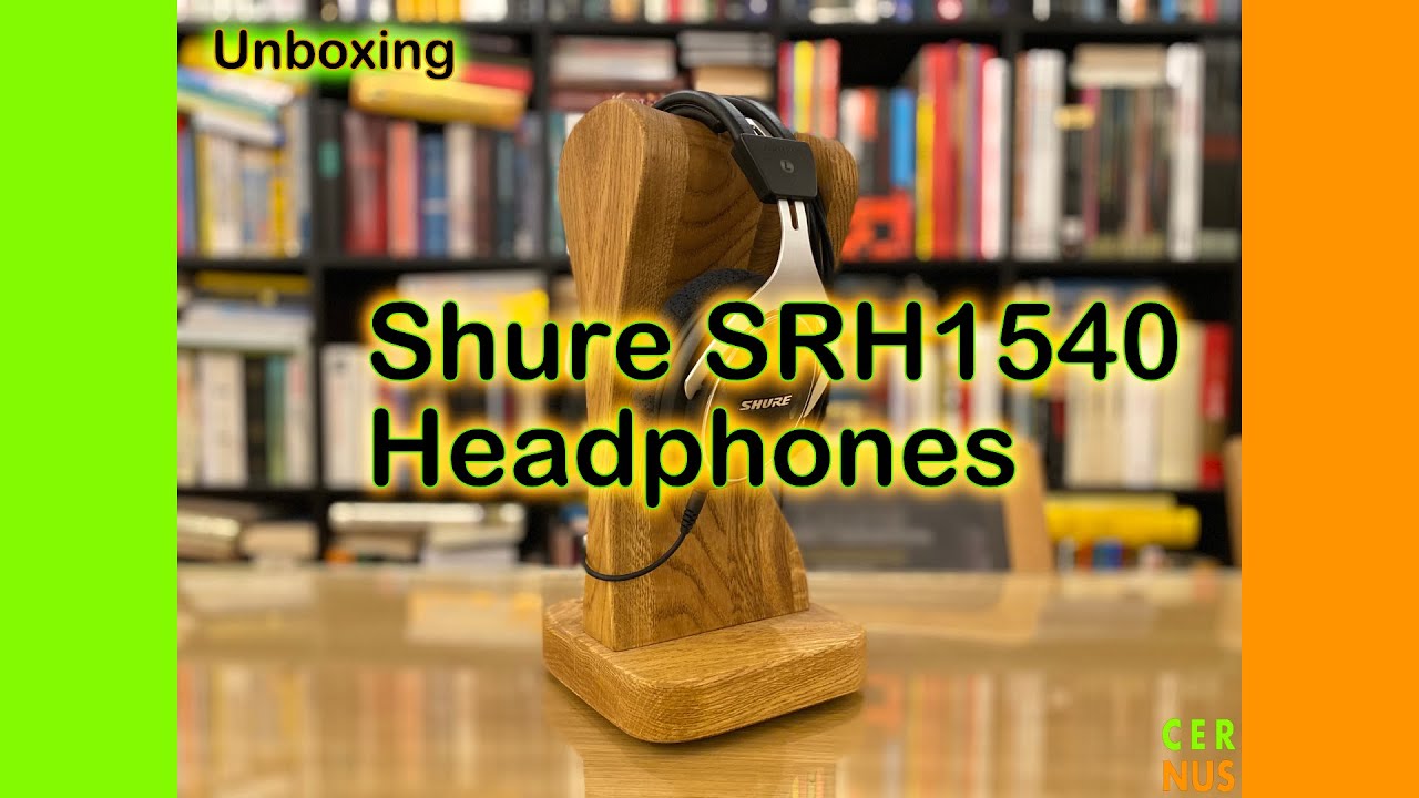Unboxing: Shure SRH1540 Headphones