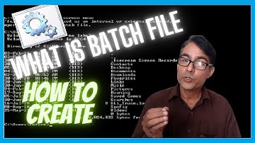 What is Batch File? | How to create batch file? | Batch file in notepad @ComputerGurujiTechnical
