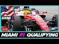 🔥 F1 MIAMI GP QUALIFYING SHOCKER! Ferrari Fall Short, McLaren SURGE, Aston Martin Struggle Continues