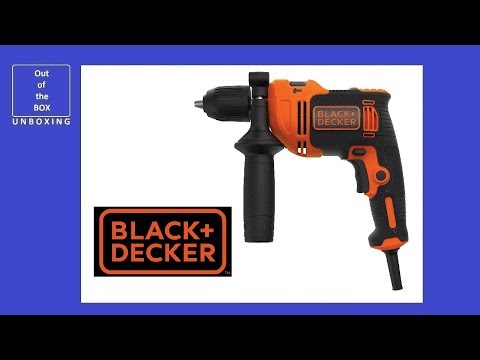 BLACK+DECKER BEH710K-QS Taladro Percutor con cable 710W UNBOXING BLACK+DECKER BEH710K-QS Taladro Percutor con cable 710W UNBOXING
