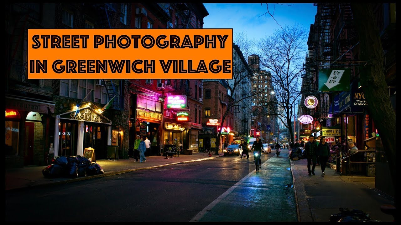 Street Photography in Greenwich Village YouTube