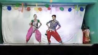 Vicky and yogi dance runuk jhunuk pairi baje