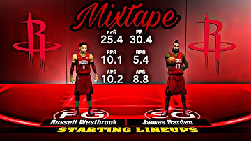 Harden and Westbrook mixtape NBA2k20 mobile iOS/Android