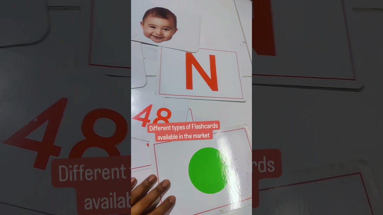Different types of Flashcards available in Market | Flashcards for kids  