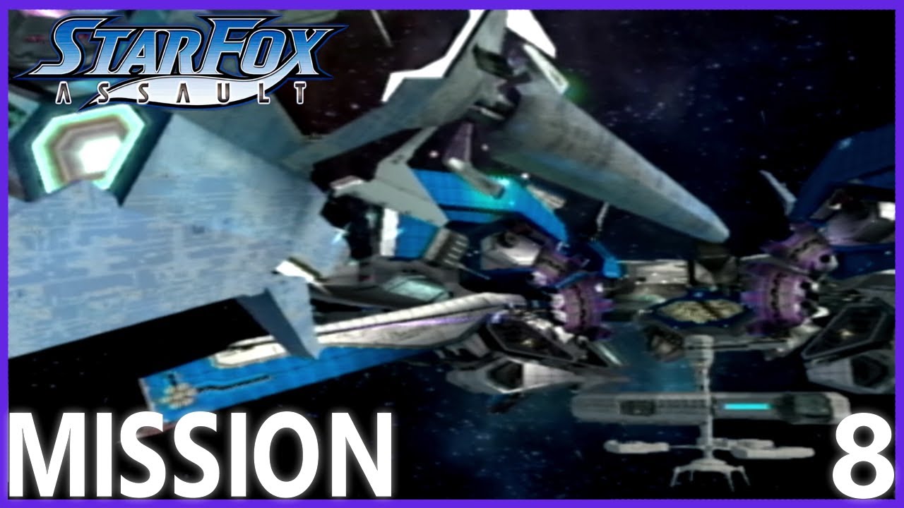 Star Fox Assault - Silver Walkthrough (GC) Mission 8 - Orbital Gate: Incoming