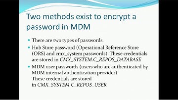Informatica MDM 10 - Timeouts and Security