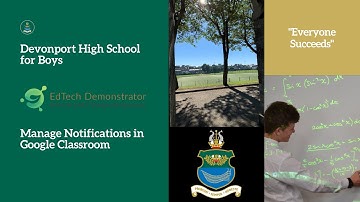 Manage Notifications in Google Classroom