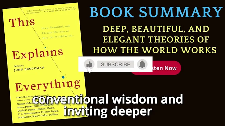 10 lessons of This Explains Everything by John Brockman #booktube #booktube #audiobooks #booktok