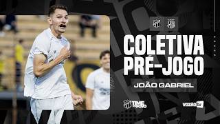 Ceará x Ponte Preta | Coletiva pré-jogo João Gabriel