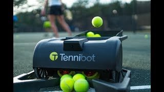 Tennibot, The World's First Robotic Tennis Ball Collector