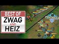 5 months of zwag and heiz outplays in 10 minutes best plays so far  league of legends