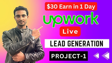Lead Generation Live Project Upwork | Upwork Data Entry Lead Generation Bangla