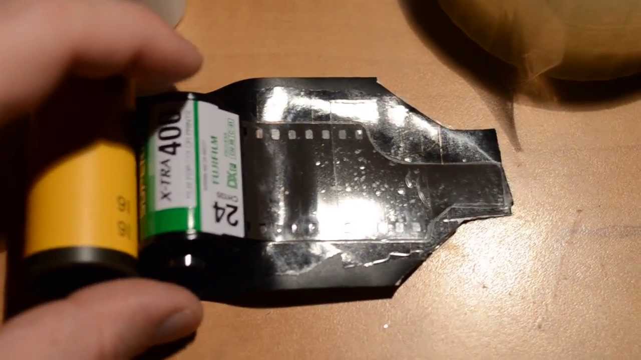 How to make Redscale 120 film from 35mm YouTube