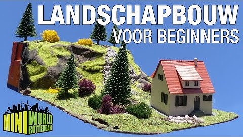 Miniworld bezorgt miniatuurbeleving thuis - Online workshop landschapsbouw voor beginners