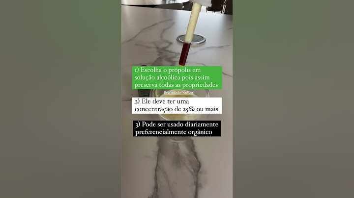 Como tomar própolis verde da forma correta?